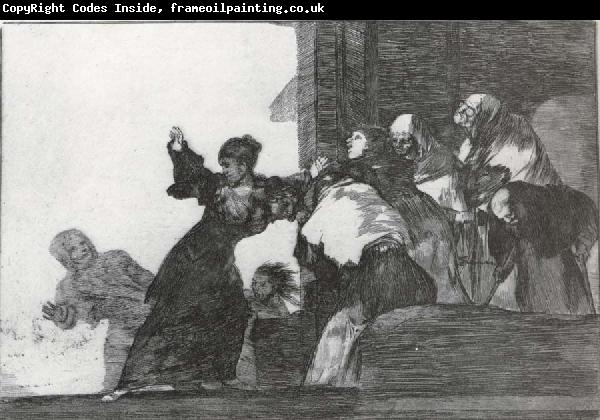 Francisco Goya Working proof for Poor folly